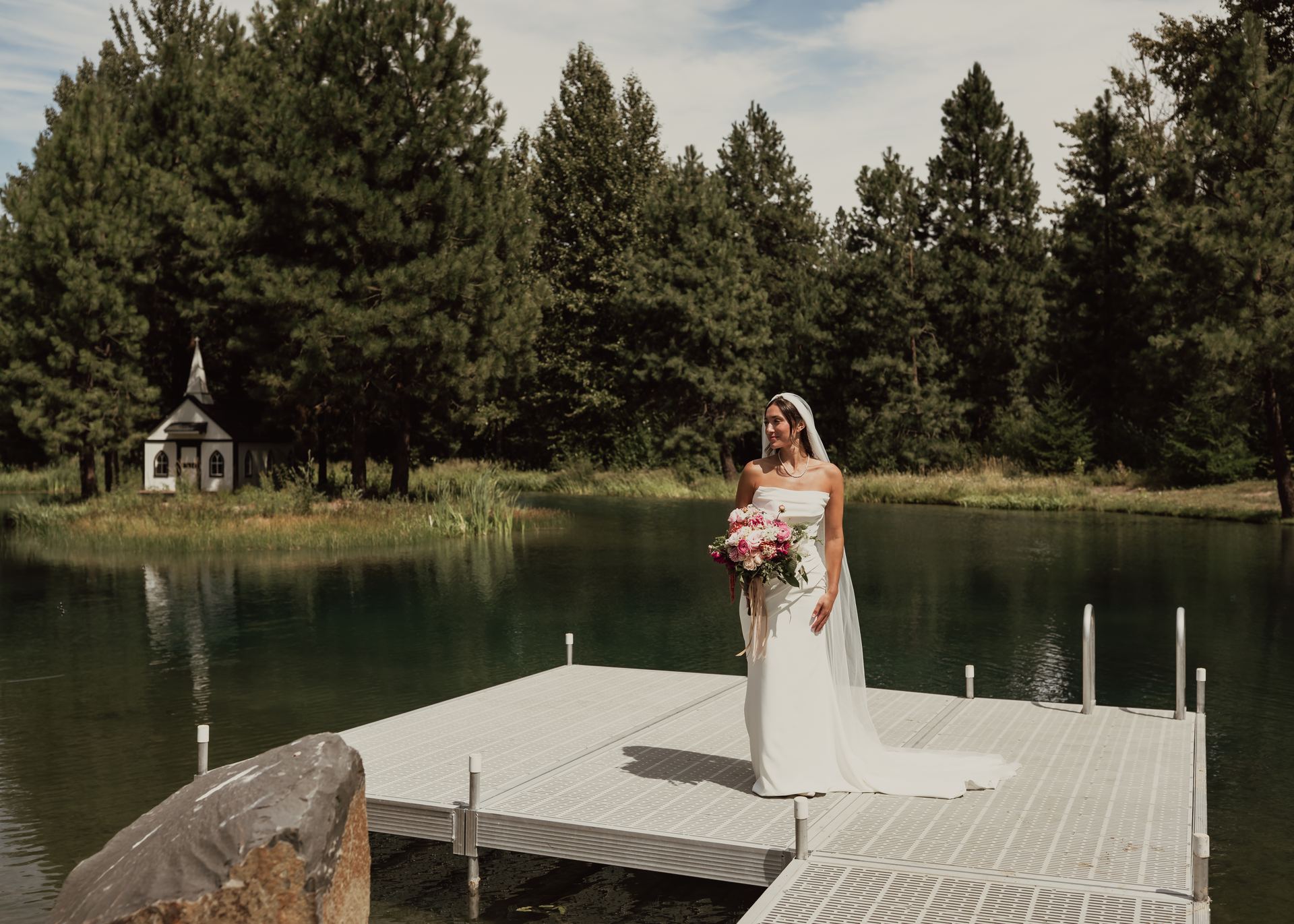Preserved wedding gown